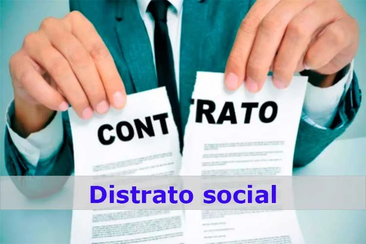 Distrato social